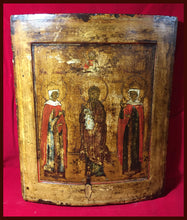 Load image into Gallery viewer, St. Simeon the God-Receiver and Two Female Martyrs