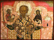 Load image into Gallery viewer, St. Nicholas Mozhaisk antique icon