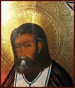 st seraphim of Sarov antique Russian Icon