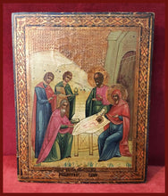 Load image into Gallery viewer, Adoration of the Magi antique russian icon