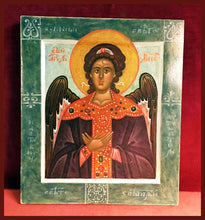 Load image into Gallery viewer, Guardian Angel Russian icon newly painted