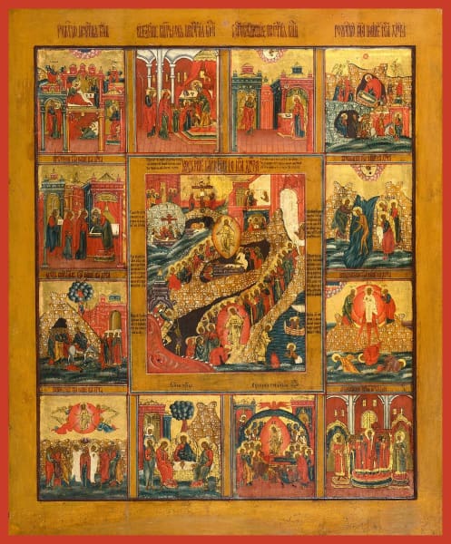 Twelve Great Feast Days - Icons