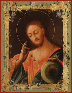 Christ "Blessing" Orthodox Icon