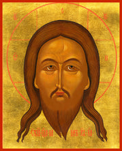 Load image into Gallery viewer, The Savior &quot;Wet Beard&quot; Russian Orthodox icon