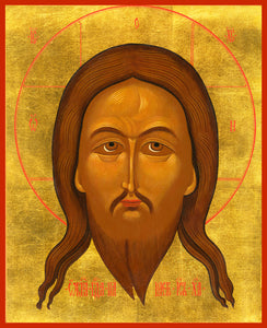 The Savior "Wet Beard" Russian Orthodox icon